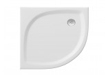 Shower tray Ravak Elipso Pro Flat angle 80x80 cm - white
