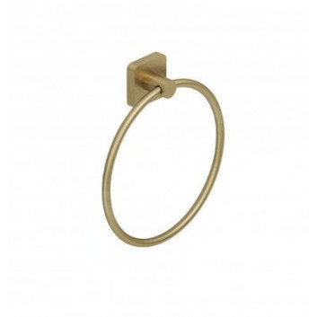Toilet paper holder Kludi Vela S - gold szczotkowane