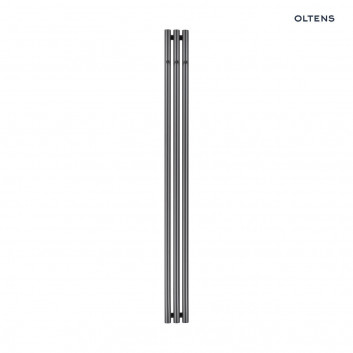 Grzejnik dekoracyjny Oltens Stang 180x15 cm - black mat