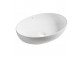 Ceramic washbasin Laveo Kvadrato 47x36 cm countertop, without hole na baterie - white