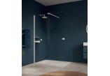 Panel Walk -in z ruchomym segmentem Huppe Enjoy Pure, Typ 800, chrome, transparent glass z AntiPlaque