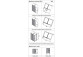Panel Walk -in z ruchomym segmentem Huppe Enjoy Pure, Typ 800, chrome, transparent glass z AntiPlaque