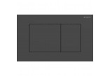 Flush button uruchamiający Geberit Sigma40 do spłukiwania dwudzielnego, round - black mat