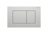 Flush button uruchamiający Geberit Sigma40 do spłukiwania dwudzielnego, rectangular - black mat