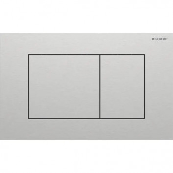 Flush button uruchamiający Geberit Sigma40 do spłukiwania dwudzielnego, rectangular - black mat