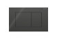 Flush button uruchamiający Geberit Sigma40 do spłukiwania dwudzielnego, rectangular, glass - white