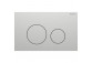 Flush button uruchamiający Geberit Sigma40 do spłukiwania dwudzielnego, round, stainless steel - black mat