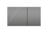 Flush button uruchamiający Geberit Sigma70 do spłukiwania dwudzielnego, rectangular, stainless steel - szczotkowany