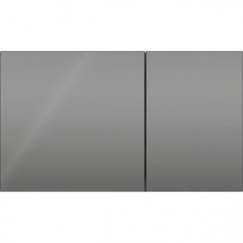 Flush button uruchamiający Geberit Sigma70 do spłukiwania dwudzielnego, rectangular, stainless steel - szczotkowany
