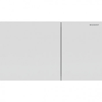 Flush button uruchamiający Geberit Sigma70 do spłukiwania dwudzielnego, rectangular, stainless steel - szczotkowany