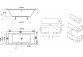 RAVAK Bathtub FORMY 01 170 x75 snowwhite