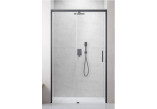 Door shower sliding Radaway Idea Black DWJ 100 Left 98.7-101.2x200.5cm, profil black, glass transparent- sanitbuy.pl