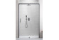 Door shower sliding Radaway Idea Black DWJ 100 Left 98.7-101.2x200.5cm, profil black, glass transparent- sanitbuy.pl