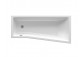 Bathtub Ravak BeHappy II 170x75 cm, left, acrylic - white 