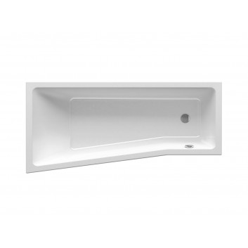 Bathtub Ravak BeHappy II 150x75 cm, left, acrylic - white 