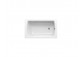Bathtub rectangular Ravak City Slim (cienki górny rant) 180x80 cm, acrylic - white 