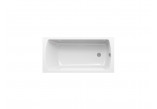 Bathtub rectangular Ravak Classic II 120x70 cm, acrylic - white 