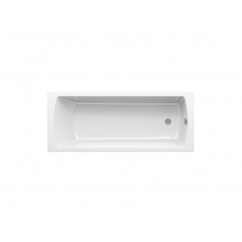 Bathtub rectangular Ravak Classic II 160x70 cm, acrylic - white 