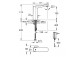 Mixer electronic Grohe Eurosmart Cosmopolitan E 1/2", rozmiar L, chrome- sanitbuy.pl