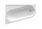 Corner bathtub right Ravak Chrome 160x105 cm acrylic, snowwhite