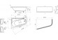 Corner bathtub right Ravak Chrome 160x105 cm acrylic, snowwhite