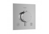 Mixer thermostatic Hansgrohe Ecostat E do 2 odbiorników, concealed, external part - chrome