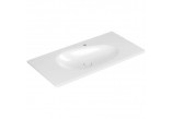 Wall hung bidet Villeroy&Boch Antao, 56x37 cm, with one hole, with coating CeramicPlus - white