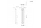 Grzejnik dekoracyjny Oltens Stang 180x31,5 cm - white