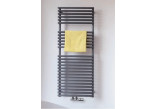 Grzejnik Zehnder Charleston Bar 149,2 x 48,5 cm, wersja 2-column, z chromed uchwytem for towels - white