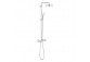 Shower system Grohe Tempesta Cosmopolitan System 210, with thermostat for wall mounting - chrome