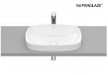 Under-countertop washbasin Square FINECERAMIC®, Roca Inspira - Onyks