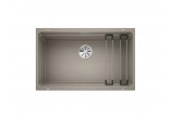Zlewozmywak Blanco Subline 350/150-U ceramic PuraPlus without pop autoamtycznego 56.7x45.6cm, magnolia shine