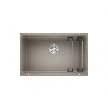Zlewozmywak Blanco Subline 350/150-U ceramic PuraPlus without pop autoamtycznego 56.7x45.6cm, magnolia shine