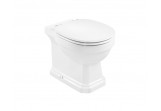 Bowl WC Roca Carmen standing 37x56 cm o/double - white