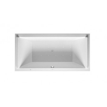Bathtub with hydromassage 150x75cm, Duravit Qatego, Combi-System P - White