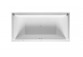 Bathtub with hydromassage 150x75cm, Duravit Qatego, Combi-System P - White
