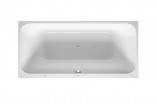Bathtub with hydromassage Duravit Starck 200x100 cm, wariant hydromasażu Air-System - white