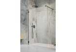 Shower cabin Radaway Essenza Pro 8 Gold Walk-in 120, glass transparent, profil gold