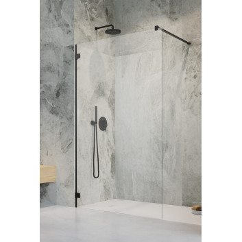 Shower cabin Radaway Essenza Pro 8 Gold Walk-in 120, glass transparent, profil gold