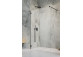 Shower cabin Radaway Essenza Pro 8 Gold Walk-in 120, glass transparent, profil gold
