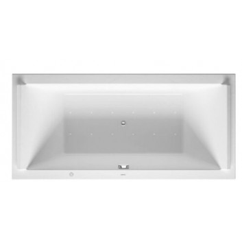 Bathtub with hydromassage Duravit Happy D.2 190x90 cm, wariant hydromasażu Air-System - white
