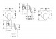 Set z jednouchwytową baterią For concealed mounting, Duravit Circle - Shiny chromee