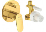 Shower mixer Duravit Wave concealed - gold polerowane