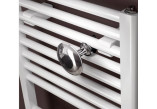 Głowica thermostatic Irsap - white/ chrome