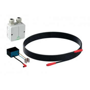 Elektroniczny zawór spłukujący Geberit for urinal, zasilanie 230V, ukryty