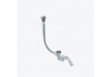 Siphon wannowy z overflow, EXCELLENT Moli - chrome 
