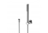 Punktowy shower set Excellent Loka, wall mounted, handshower 1-functional, wąż 150cm, holder, white