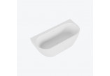 Bathtub freestanding Excellent Oceana 2.0, 165x75 cm, corner, left, acrylic - white