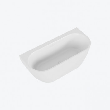 Bathtub freestanding Excellent Oceana 2.0, 165x75 cm, corner, left, acrylic - white
