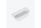 Bathtub freestanding Excellent Oceana 2.0, 165x75 cm, corner, left, acrylic - white